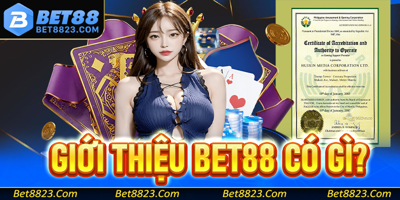 Giới thiệu Bet88 sân chơi số 1 Châu Á có gì?