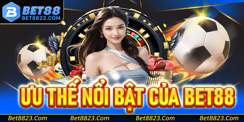 Một số ưu thế nổi bật giúp trò chơi Bet88 trở lên hấp dẫn
